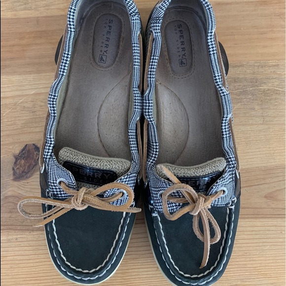 Sperry Top Sider Black Loafers Size 8 - Picture 5 of 7